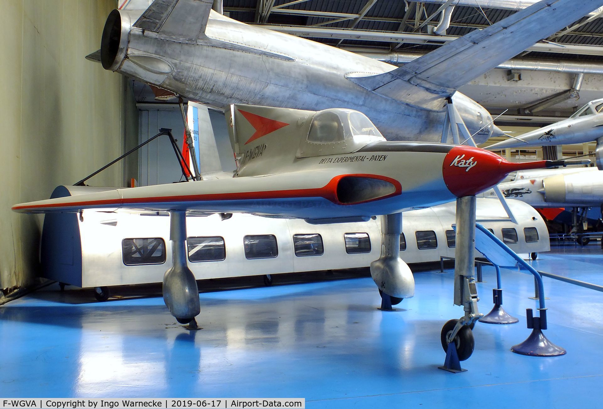 F-WGVA, Payen Pa-49B Katy Delta C/N 01, Payen Pa.49B Katy Delta at the Musee de l'Air, Paris/Le Bourget