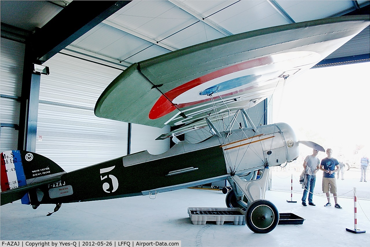F-AZAJ, 1927 Morane-Saulnier MS-138EP-2 C/N 3220/138, Morane-Saulnier MS-138EP-2, Static display, La Ferté-Alais Airfield (LFFQ) Air show 2012