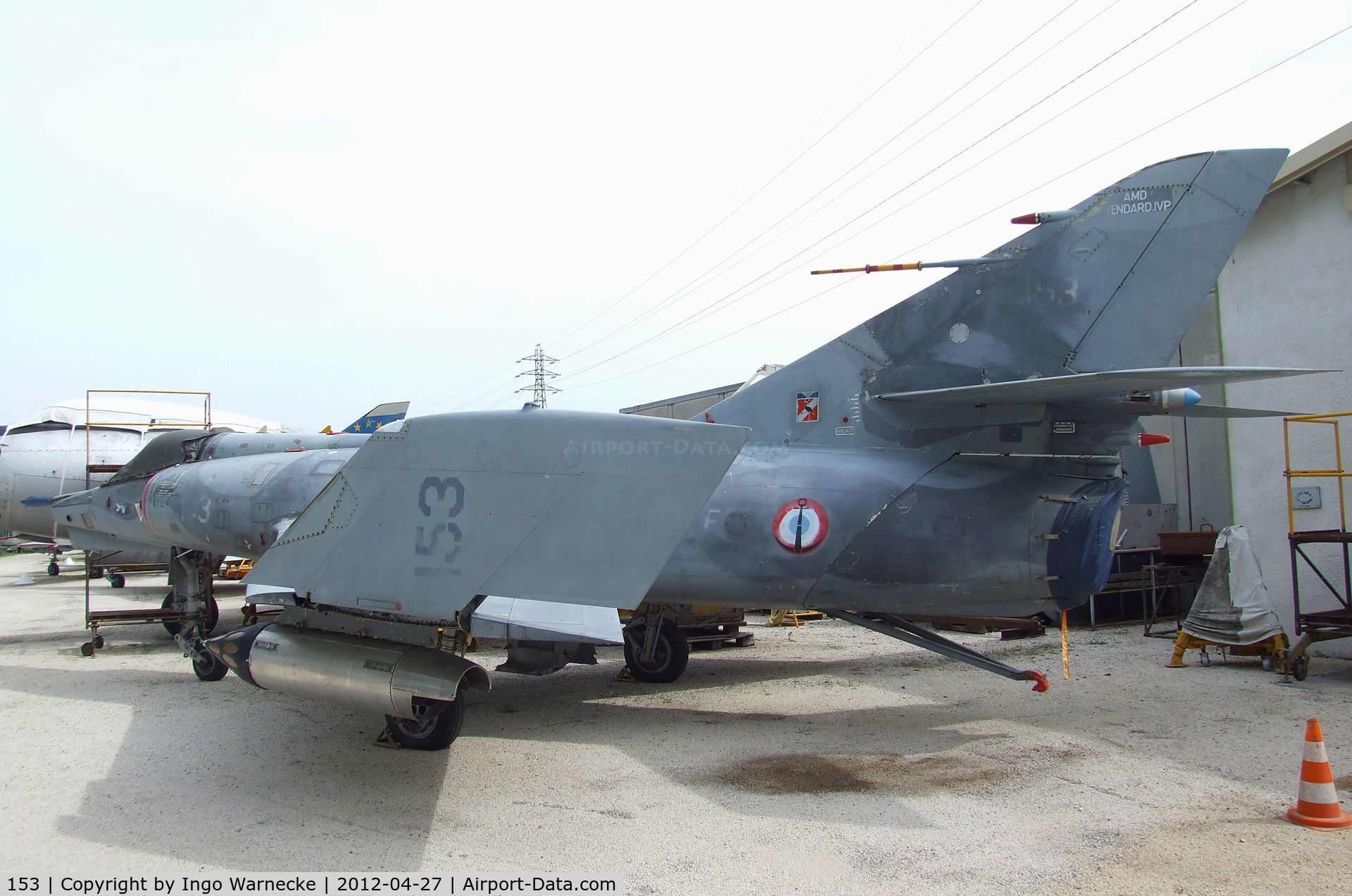 153, Dassault Etendard IV.PM C/N 53, Dassault Etendard IV PM at the Musee Aeronautique, Orange