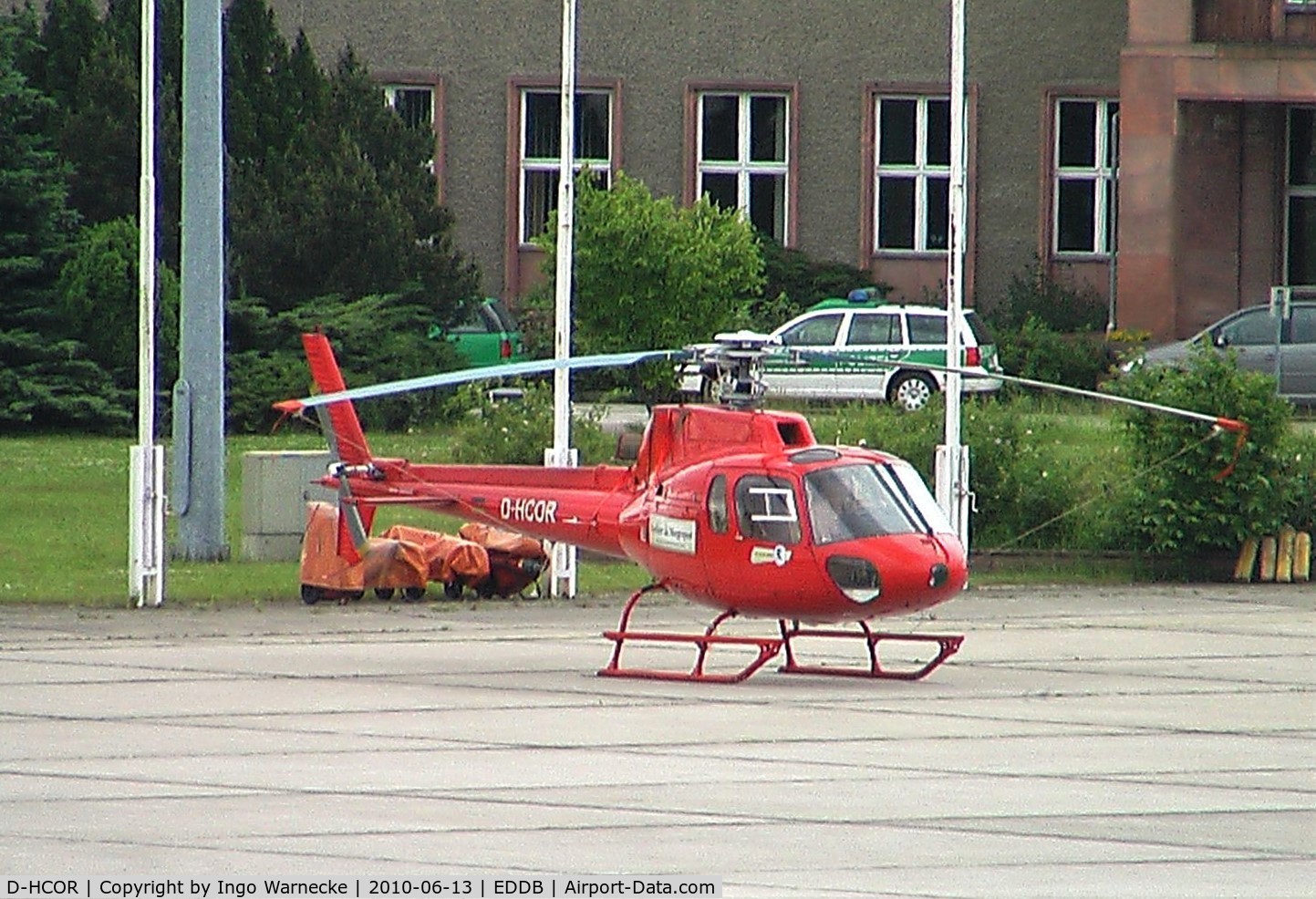 D-HCOR, Aerospatiale AS-350B Ecureuil C/N 1601, Aerospatiale AS.350B Ecureuil at Schönefeld airport
