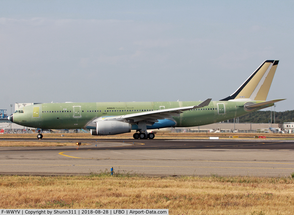 F-WWYV, 2018 Airbus A330-243MRTT C/N 1891, C/n 1891 - For Republic of Korea Air Force as an A330MRTT... To be 19-004