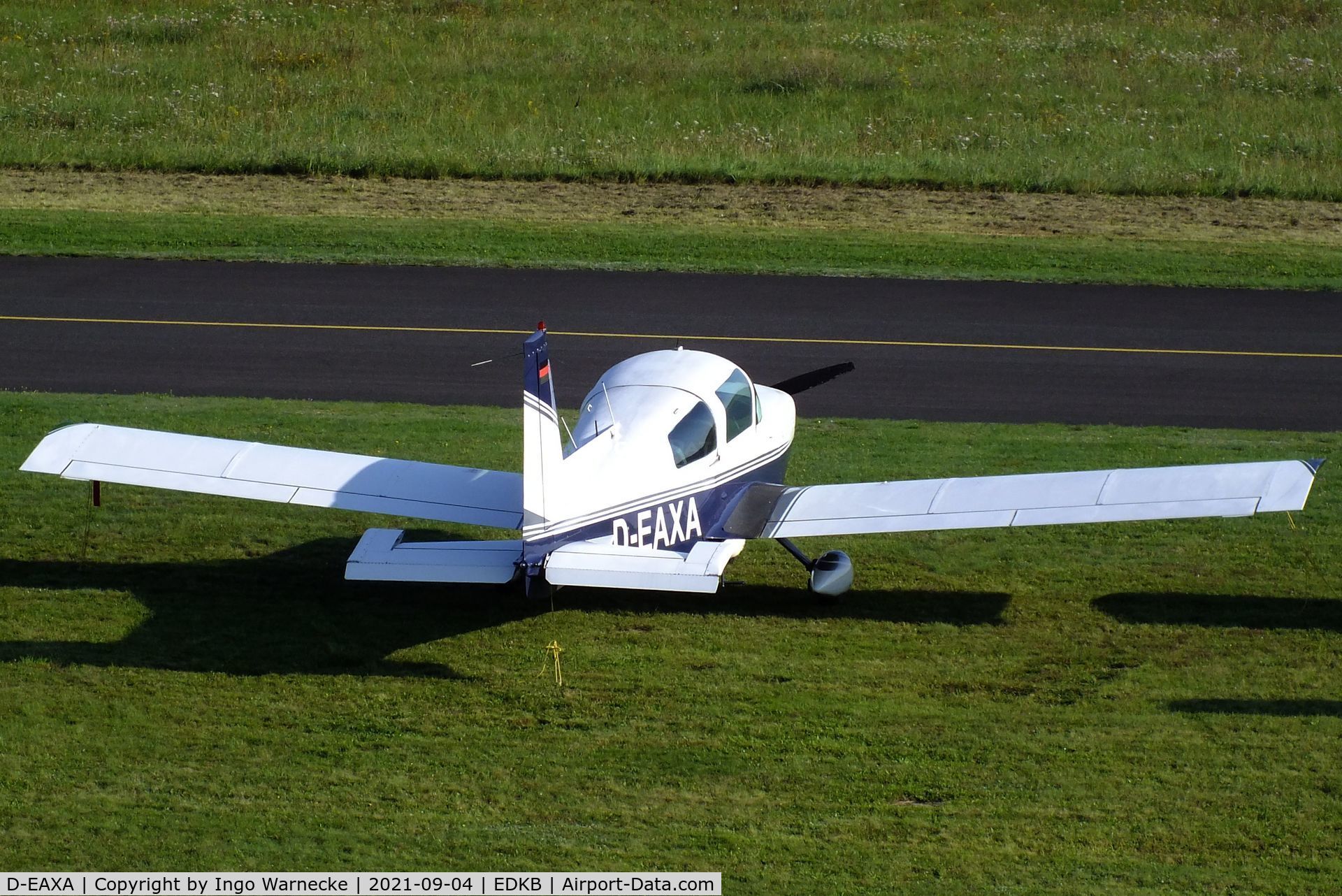 D-EAXA, American Aviation AA-5 Traveler C/N AA5-0497, Grumman American AA-5 Traveler at the 2021 Grumman Fly-in at Bonn-Hangelar airfield
