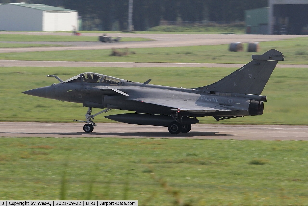 3, 2000 Dassault Rafale M C/N 3, Dassault Rafale M, Take off run rwy 07, Landivisiau naval air base (LFRJ)