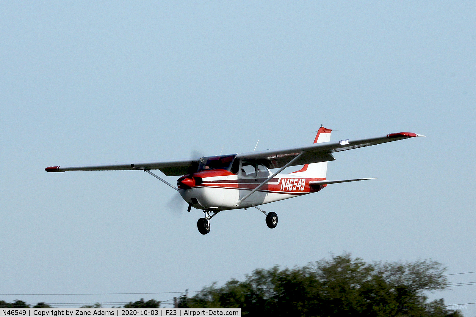 N46549, 1968 Cessna 172K Skyhawk C/N 17257344, At the 2020 Ranger Tx Fly-in