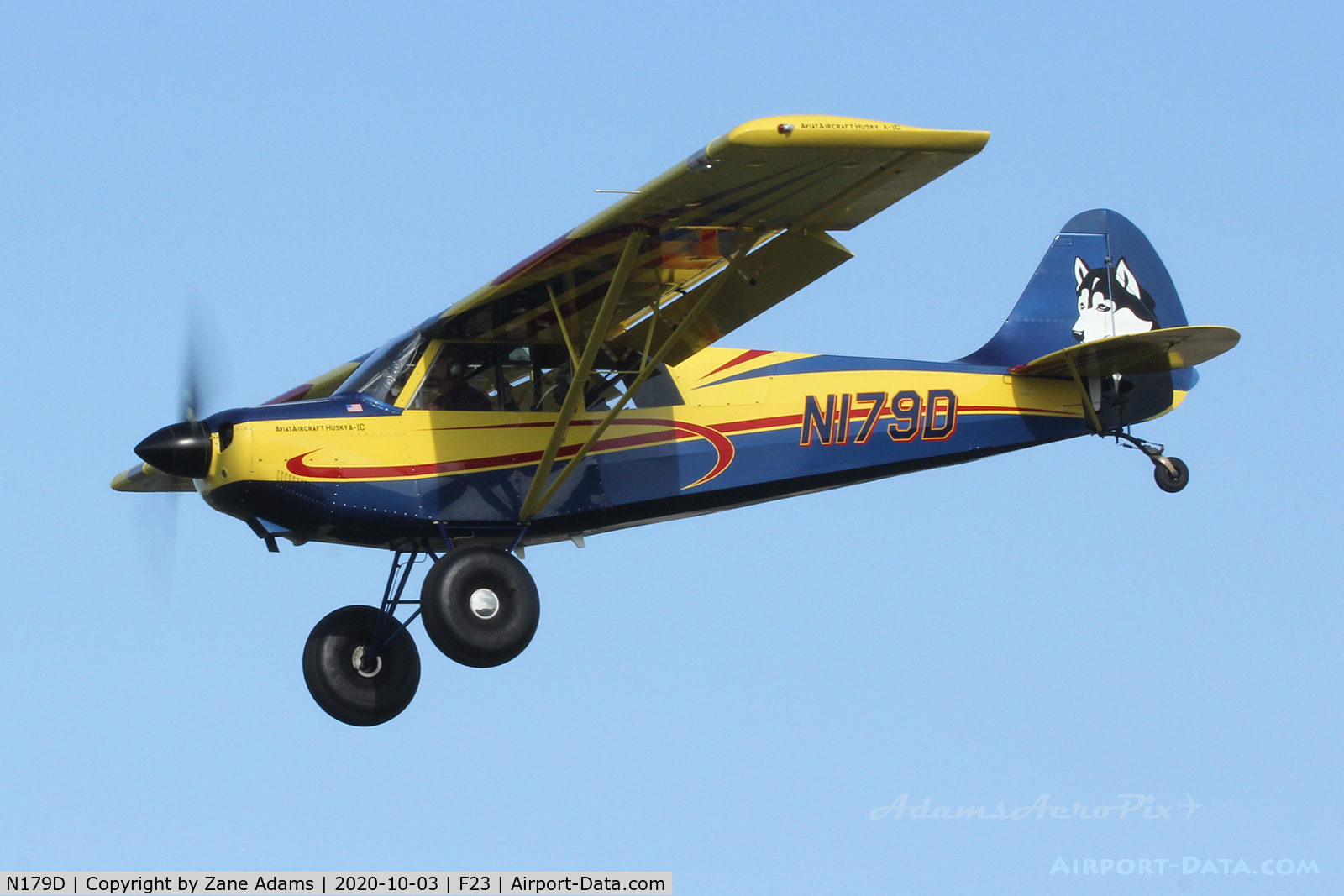 N179D, 2013 Aviat A-1C-180 Husky C/N 3175, At the 2020 Ranger Tx Fly-in