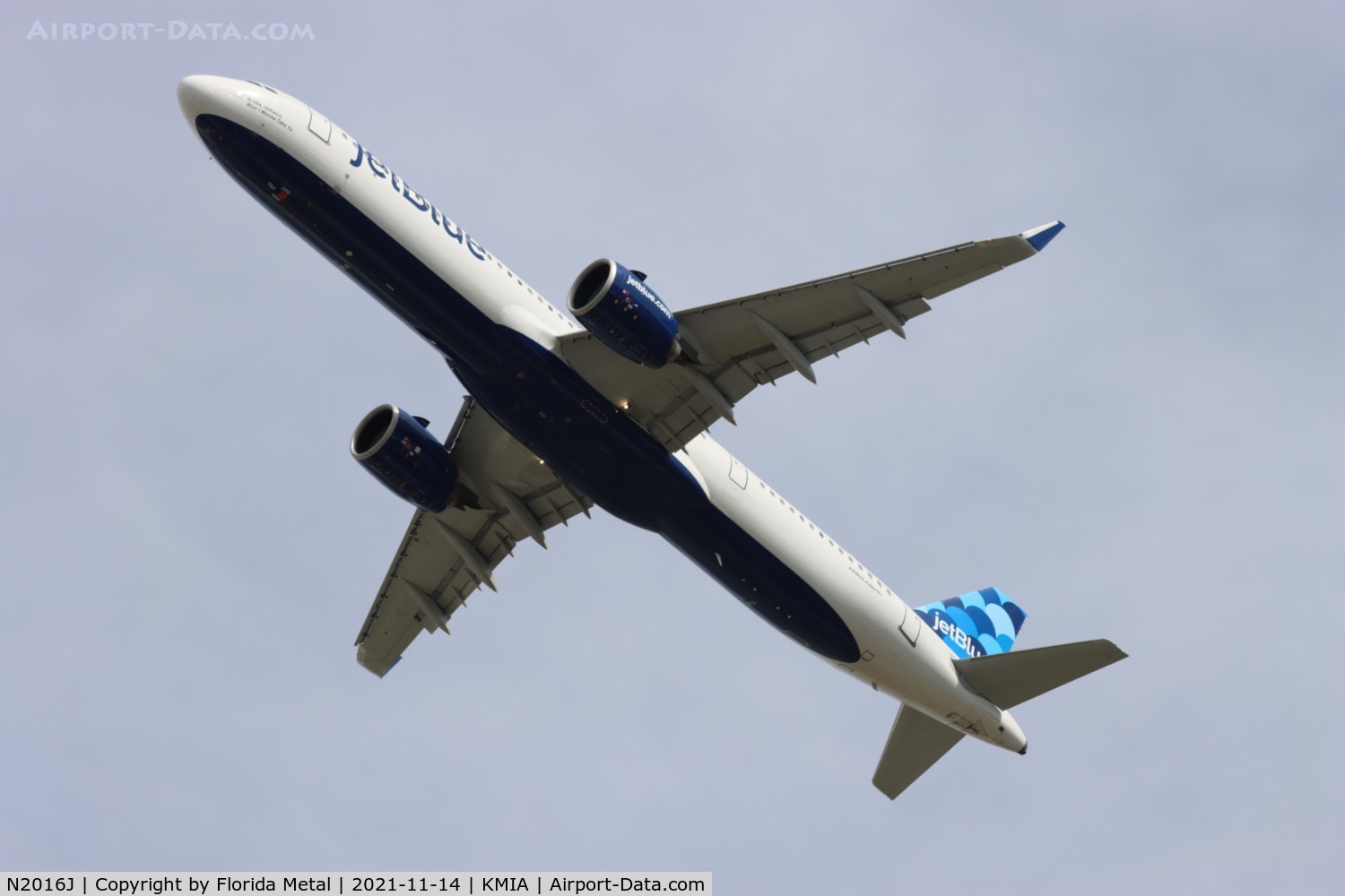 N2016J, 2019 Airbus A321-271NX C/N 8893, JetBlue