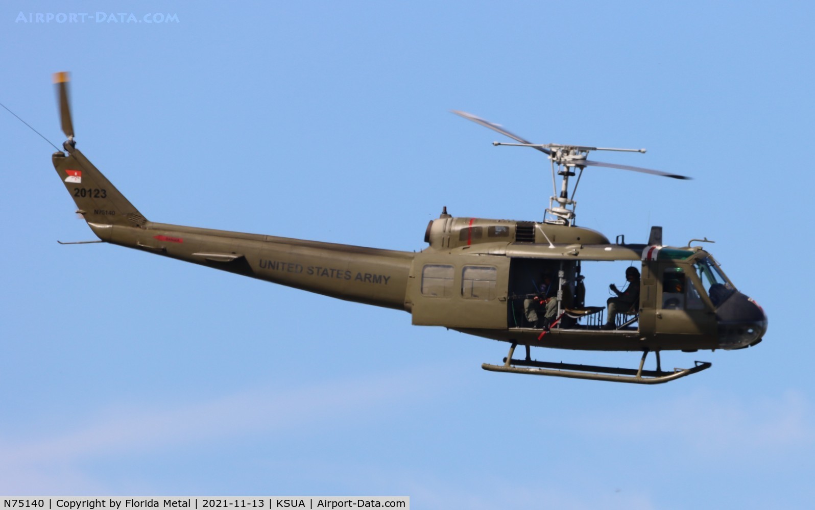 N75140, Bell UH-1H C/N 71-20123, UH-1H