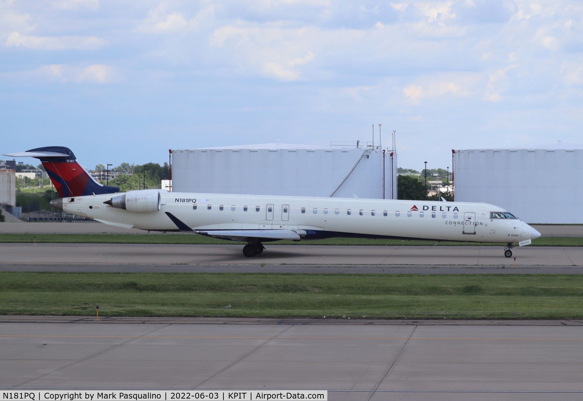 N181PQ, 2008 Bombardier CRJ-900ER (CL-600-2D24) C/N 15181, CL-600-2D24