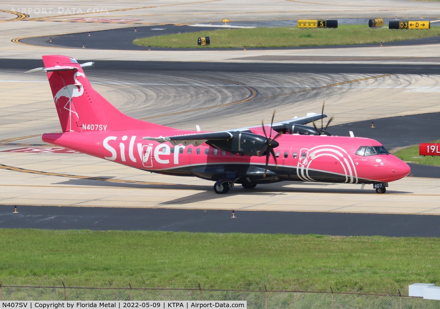 N407SV, 2019 ATR 42-600 C/N 1411, Silver Airways