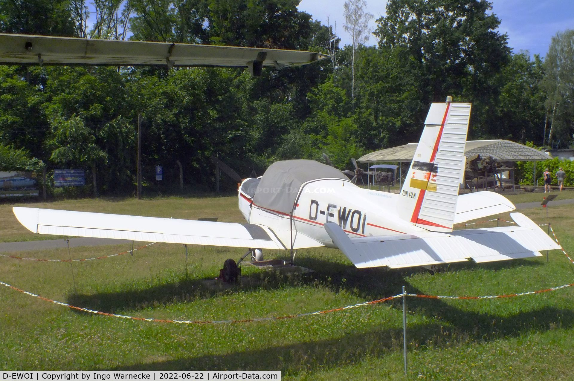 D-EWOI, 1977 Zlin Z-42M C/N 0114/04, Zlin Z-42M at the Flugplatzmuseum Cottbus (Cottbus airfield museum)