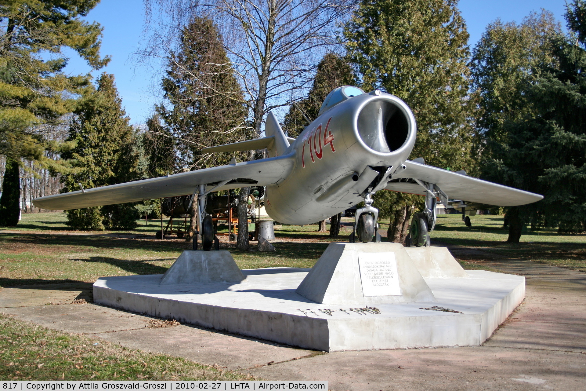 817, Mikoyan-Gurevich MiG-15bis C/N 31530817, LHTA - Taszár Air Base, Hungary
