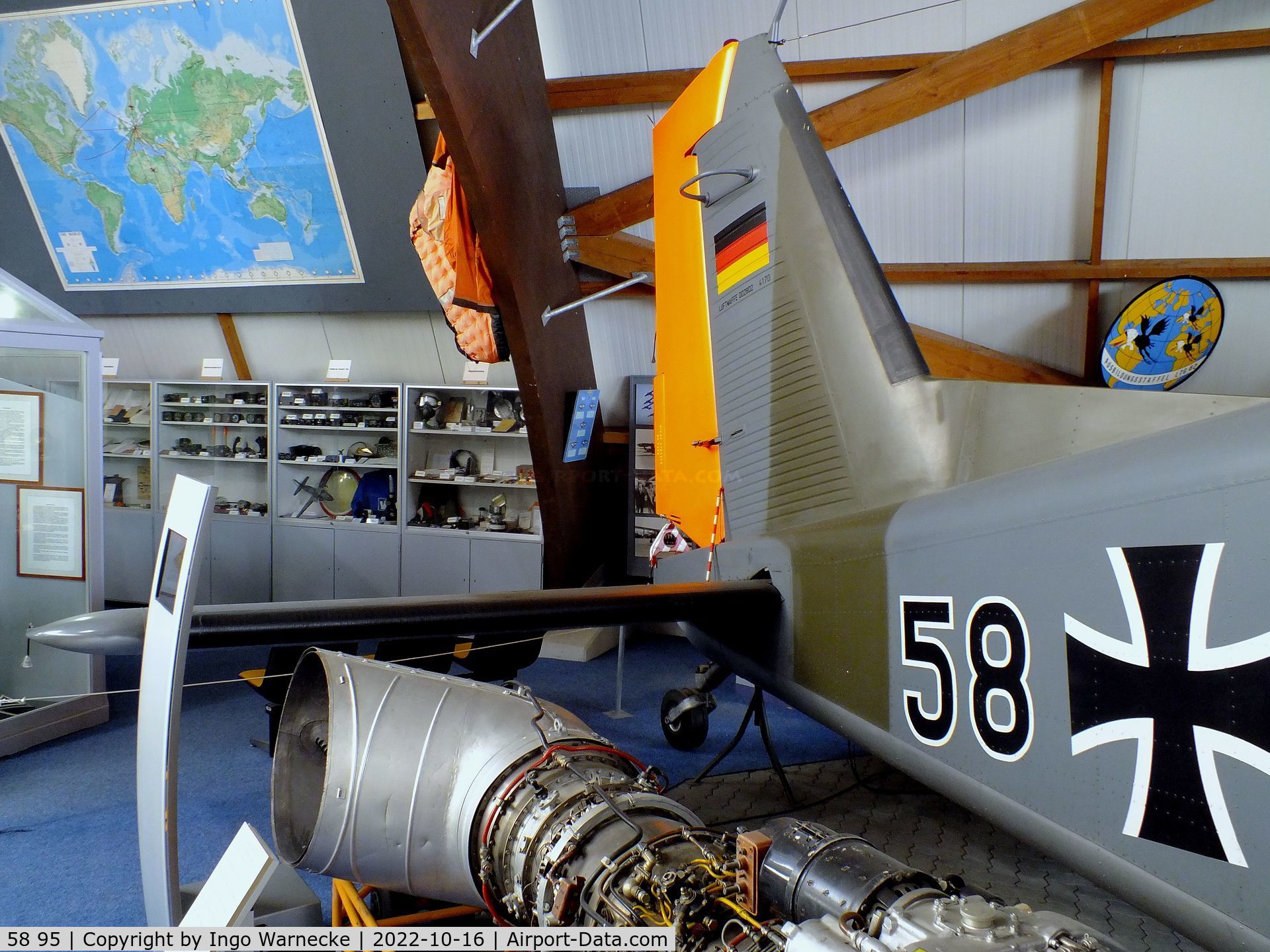 58 95, Dornier Do-28D-2 Skyservant C/N 4170, Dornier Do 28D-2 Skyservant at the Ju52-Halle (Lufttransportmuseum), Wunstorf