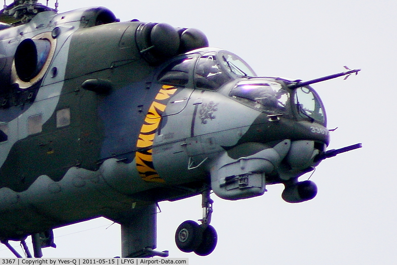 3367, 2005 Mil Mi-35 Hind E C/N 203367, Mil Mi-35 Hind E, Cambrai-Niergnies Airfield (LFYG) open day Tiger Meet 2011