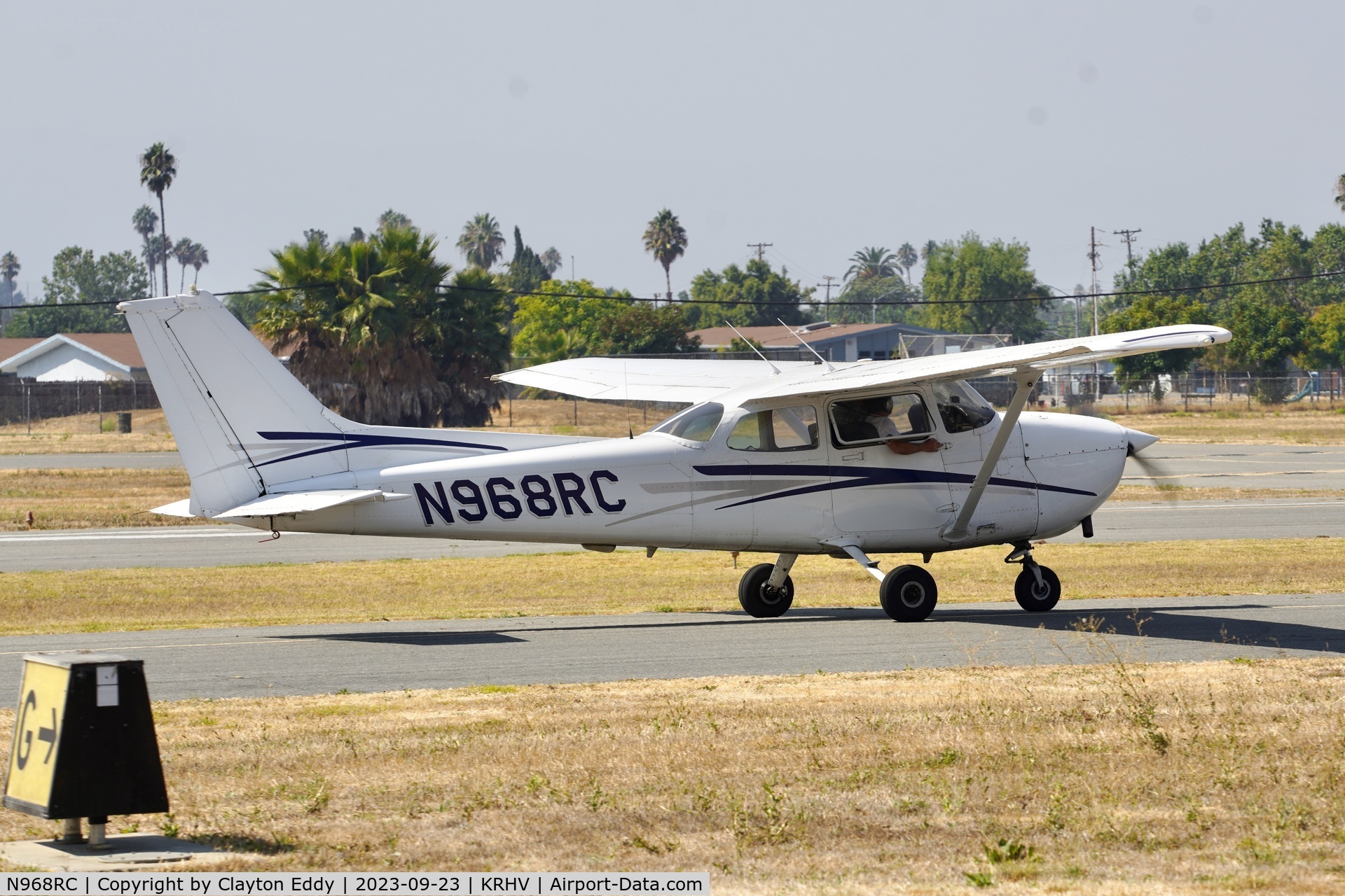 N968RC, 1984 Cessna 172P C/N 17276126, Reid-Hillview Airport Community Day California 2023.
