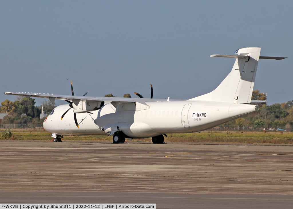 F-WKVB, 2007 ATR 72-212A C/N 752, C/n 0752 - parked and modified as a Cargo... For FlyCAA as 9S-ACE. Ex. EC-KGI