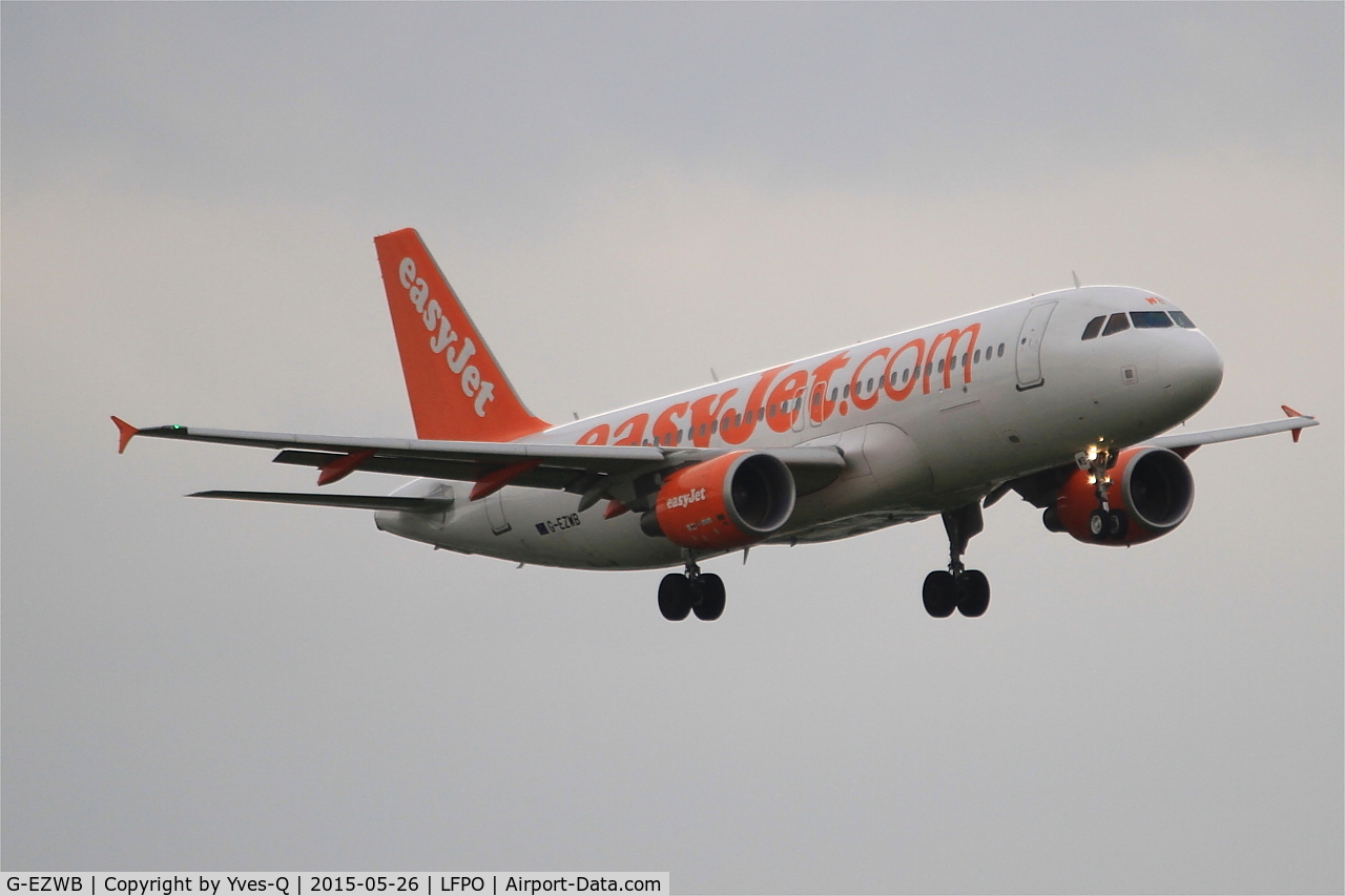 G-EZWB, 2012 Airbus A320-214 C/N 5224, Airbus A320-214, Short approach rwy 06, Paris-Orly airport (LFPO-ORY)
