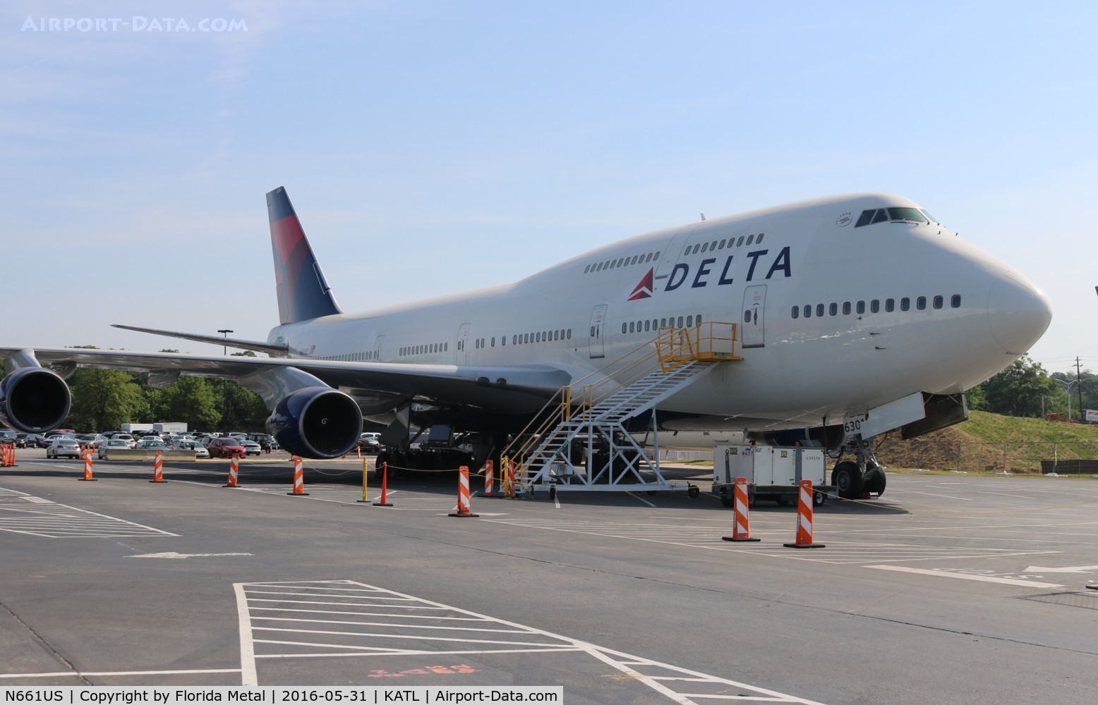 N661US, 1989 Boeing 747-451 C/N 23719, DAL 744 zx Delta ATL museum