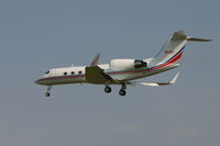 N500E @ BRU - short before landing on 25L - by Daniel Vanderauwera