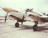 N153GP @ PAH - Beech 18, Westwind III conversion, winter/spring 1982 - by Mike Sheppard