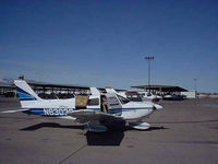 N6303C @ KVGT - At North Las Vegas Airport, feb 2000 - by P Bokma