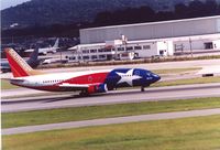 N352SW @ KBHM - B734 - Southwest - Arriving into KBHM - by Syed Rasheed