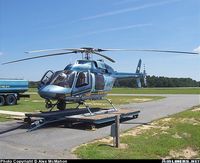 N407SP @ KGED - On Stand-by Delaware State Police Aviation South Barracks, Trooper 2 - by Alex McMahon