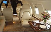 N777GD @ KISO - Segrave Aviation's Challenger 600 Interior. - by Unknown