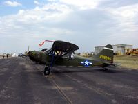 N63777 @ MAF - L-5 42-98285 N63777 at the CAF Airshow 2005 - by Clifford Bossie