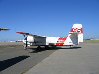 N447DF @ MCC - CDF TS-2A #95 on CDF ramp at McClellan AFB, CA (retired, used for spares) - by Steve Nation