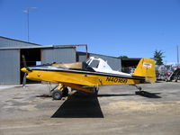 N4016B - At Moore Aviation strip N of Colusa, CA for rice seed planting in Sacramento Valley - by Steve Nation