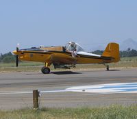 N40208 @ MYV - G.N. Dibble & Co 1988 Ayres S2R-T34 taxiing out for rice seeding flight - by Steve Nation
