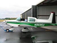 N9695U @ GVL - 1976 Grumman Cheetah - by R. Morris