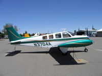 N3704A @ WLW - Loelco Entrerprises' 1970 Beech A36 at Willows-Glenn County, CA - by Steve Nation
