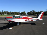 N6734P @ O41 - Thomas Beard 1960 Piper PA-24-250 at Woodland-WATTS Airport, CA - by Steve Nation