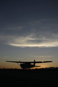 N7688M @ KCCB - Sunset a Cable Airport CA (KCCB) - by Paul Speaker