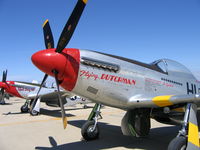N51AB @ MER - Close up of Flying Dutchman nose art - by Steve Nation