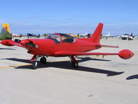 N688C @ MER - Wingspan Inc.'s SF.260C NX688C in all red colors at West Coast Formation Clinic - by Steve Nation