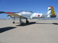 N269P @ MER - Mark Guthrie's CJ-6 at West Coast Formation Clinic in Chinese Air Force markings Chinese Checkers - by Steve Nation