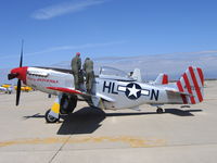 N51AB @ MER - P-51D at WCFC - by Steve Nation