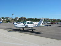 N877SP @ SMO - My Little Duchess - by Les Soltes