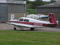 N20UK @ EGBJ - Mooney at Staverton airport - by Simon Palmer