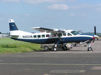 N4024W @ EGBV - C208 Caravan at Wellesbourne - by Simon Palmer
