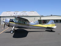N1500D @ MCE - Lee Maxson's 1951 Cessna 190 at Merced, CA - by Steve Nation