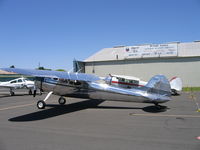 N1001D @ MCE - Michael Bell's 1950 Cessna 195A at Merced,CA - by Steve Nation