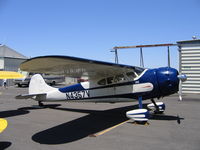 N4357V @ MCE - Steven Spinelli's 1948 Cessna 195 at Merced,CA - by Steve Nation