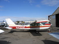 N432AF @ HWD - 1973 Cessna 177RG at Hayward, CA - by Steve Nation