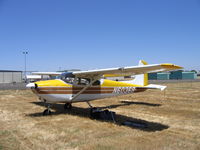 N6036B @ MCE - 1957 Cessna 182A at Merced, CA - by Steve Nation