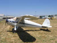 N45499 @ MCE - 1946 Luscombe 8A at Merced, CA - by Steve Nation