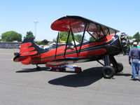N32137 @ MCE - 1941 WACO UPF-7 at Merced, CA - by Steve Nation