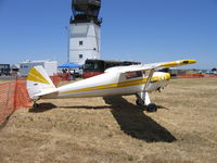 N1474B @ MCE - 1948 Luscombe 8F at Merced, CA - by Steve Nation